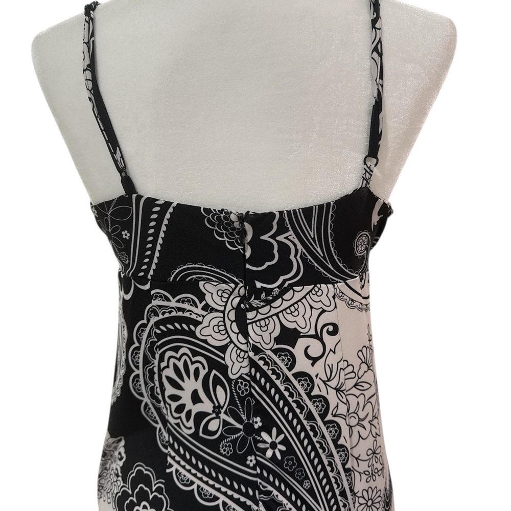 ECI Monochrome Patterned Dress - Picture 4 of 7